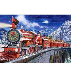 Puzzle Castorland Papai Noel está Chegando 1000 Peças