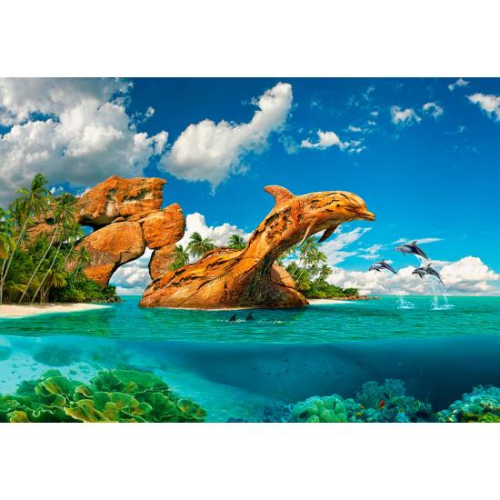 Puzzle Castorland Dolphin Paradise 1000 peças