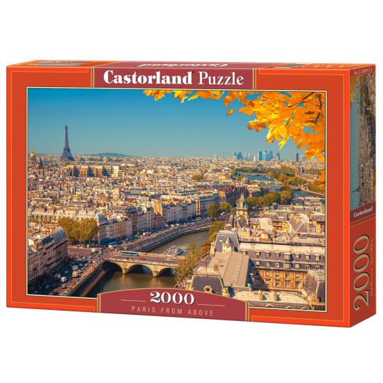 Puzzle Castorland Paris Vista de Cima de 2000 Peças