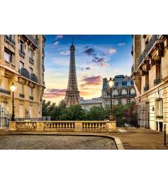 Puzzle Castorland Passeie em Paris ao pôr do Sol de 1000 Pçs