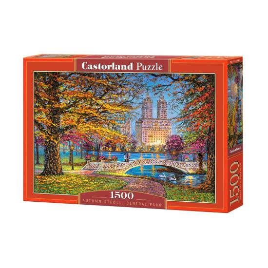 Puzzle Castorland Passeio de Outono, Central Park 1500 peças