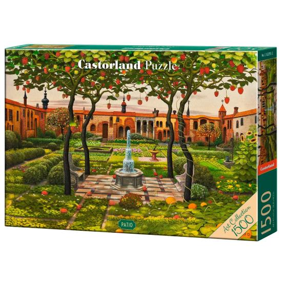 Puzzle Castorland Patio de 1500 Peças