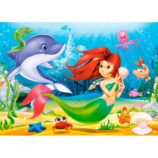 Puzzle Castorland Pequena Sereia 120 Peças