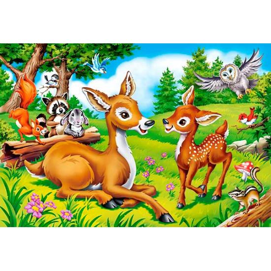 Puzzle Castorland Little Deer Bambi 40 Peças