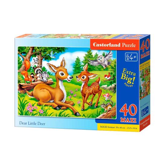 Puzzle Castorland Little Deer Bambi 40 Peças