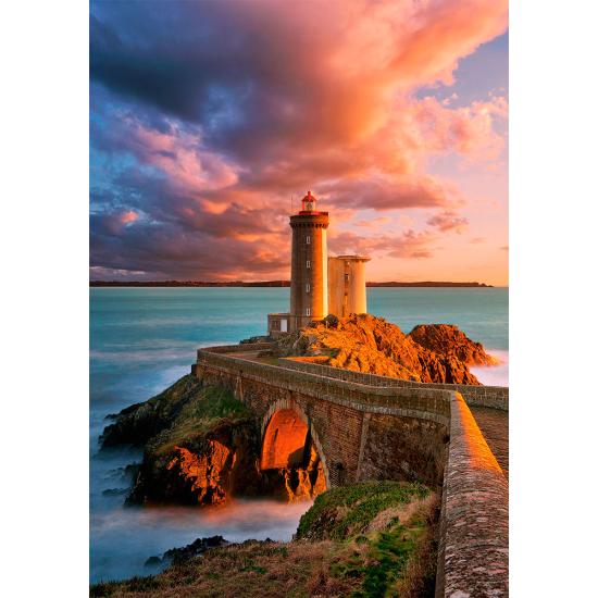 Puzzle Castorland Pequeno Farol Minou, França 500 Peças