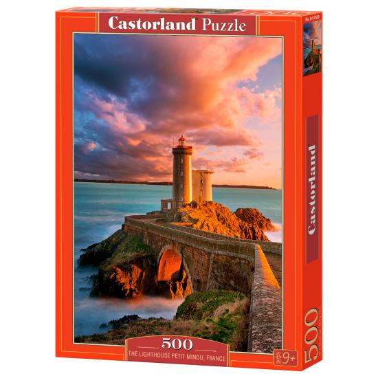Puzzle Castorland Pequeno Farol Minou, França 500 Peças
