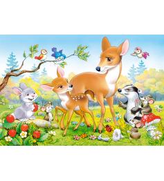 Puzzle Castorland Pequeno Cervo XXL de 40 Peças