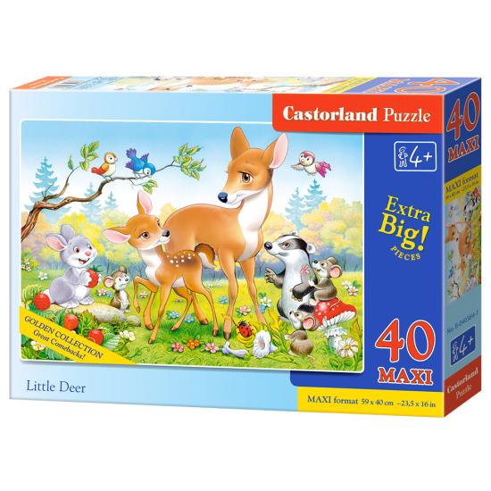 Puzzle Castorland Pequeno Cervo XXL de 40 Peças