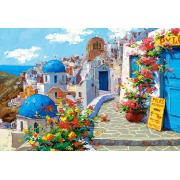 Puzzle Castorland Primavera em Santorini 2000 peças