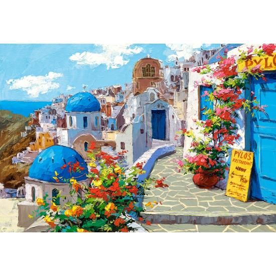 Puzzle Castorland Primavera em Santorini 2000 peças