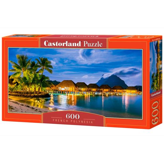 Puzzle Castorland Polinésia Francesa 600 peças Puzzle Castorland Polinésia Francesa 600 peças