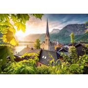 Puzzle Castorland Cartão Postal de Hallstatt 1000 Peças