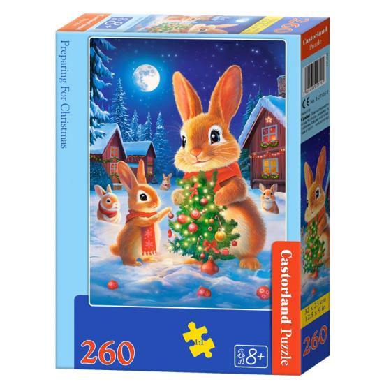 Puzzle Castorland Preparativos Para O Natal de 260 peças