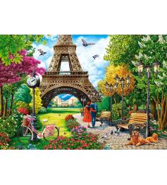 Puzzle Castorland Primavera em París 1000 Peças