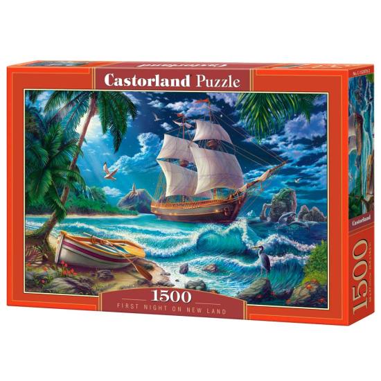 Puzzle Castorland Primeira Noite em Nova Terra 1500 peças