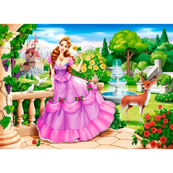 Puzzle Castorland Princesa no Jardim Real de 100 peças