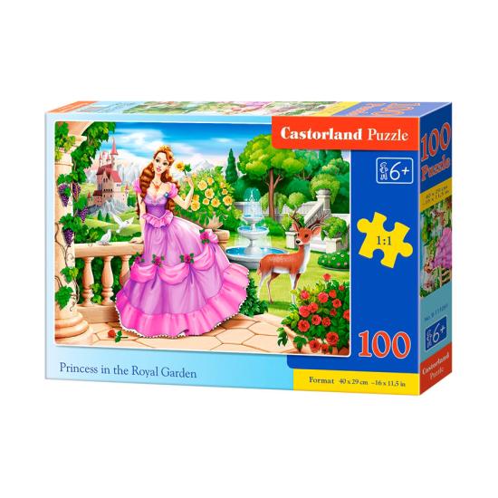 Puzzle Castorland Princesa no Jardim Real de 100 peças