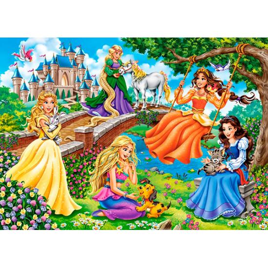 Puzzle Castorland Princesas no Jardim de 180 Peças