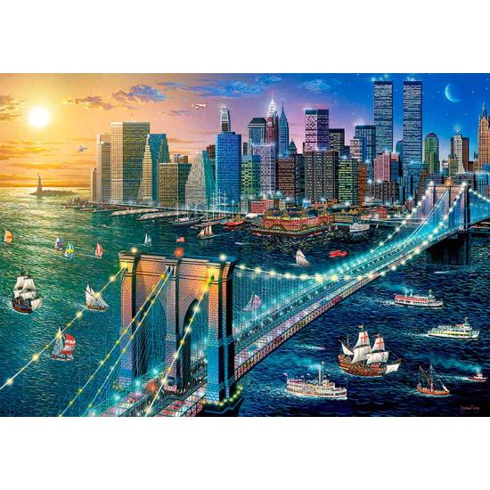 Puzzle Castorland New York Brooklyn Bridge 500 peças