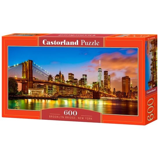 Puzzle Castorland Ponte do Brooklyn, Nova York 600 peças