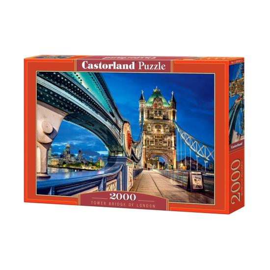 Puzzle Castorland Tower Bridge Londres 2000 Peças