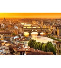 Puzzle Castorland Pontes de Florença 1000 Peças