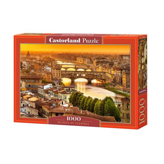 Puzzle Castorland Pontes de Florença 1000 Peças Puzzle Castorland Pontes de Florença 1000 Peças
