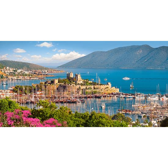 Puzzle Castorland Porto de Bodrum, Turquia 4000 peças