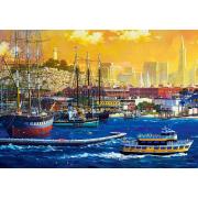 Puzzle Castorland Porto de São Francisco de 500 Peças