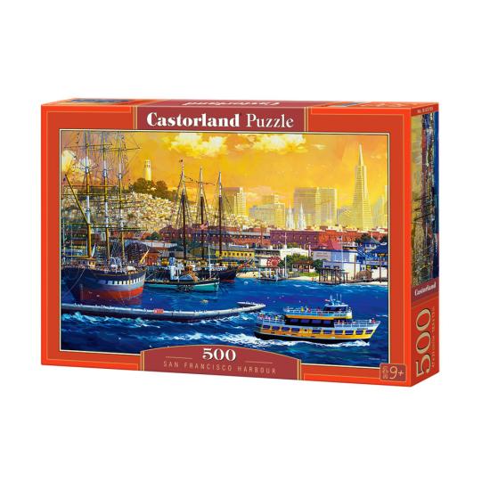 Puzzle Castorland Porto de São Francisco de 500 Peças