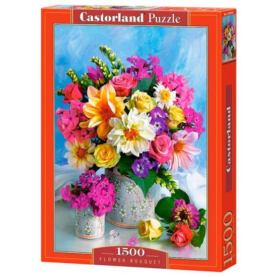 Puzzle Castorland Buquê de Flores 1500 Peças