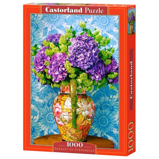 Puzzle Castorland Buquê de Hortênsias de 1000 Pçs