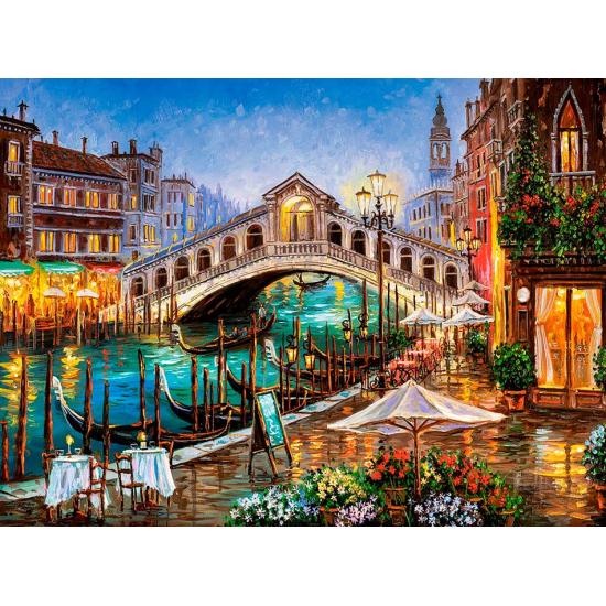Puzzle Castorland Grand Canal Restaurant 2.000 peças Puzzle Castorland Grand Canal Restaurant 2.000 peças