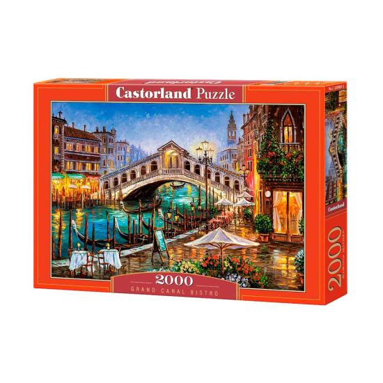 Puzzle Castorland Grand Canal Restaurant 2.000 peças Puzzle Castorland Grand Canal Restaurant 2.000 peças