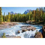 Puzzle Castorland Athabasca River, Jasper National Park,