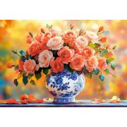 Puzzle Castorland Rosas De Verão de 1500 Pçs