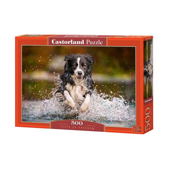 Puzzle Castorland saboreando a liberdade de 500 peças