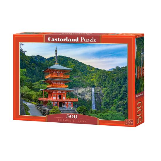 Puzzle Castorland Seiganto Ji, Japão de 500 peças
