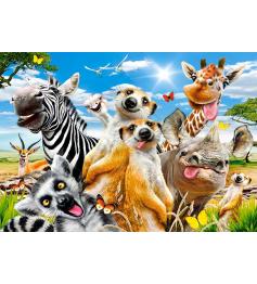 Puzzle Castorland Selfie de Animais Africanos 500 Peças
