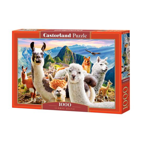 Puzzle Castorland Selfie de lhama 1000 peças