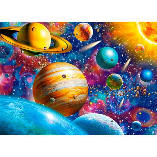 Puzzle Castorland Sistema Solar de 100 peças
