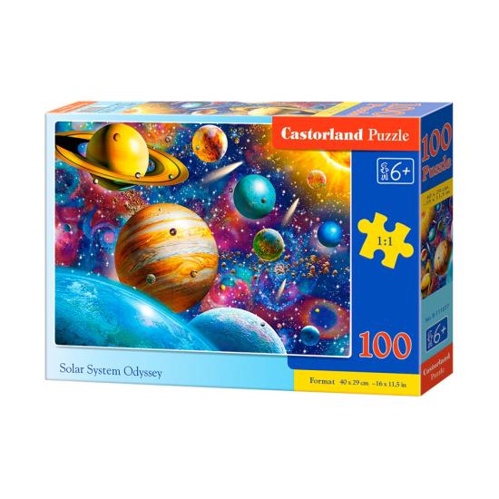 Puzzle Castorland Sistema Solar de 100 peças
