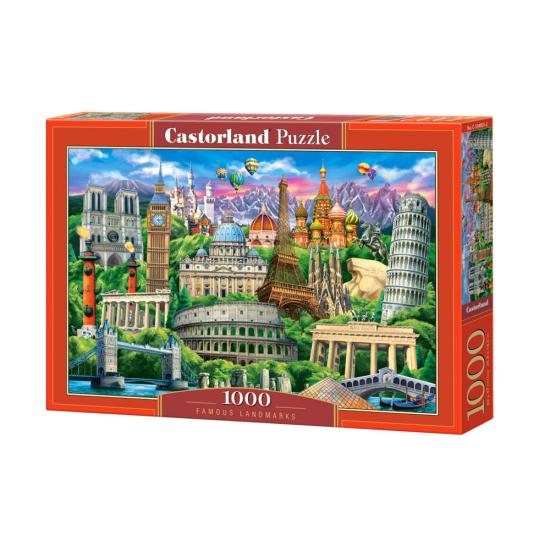 Comprar Puzzle Castorland Símbolos Famosos do Mundo de 1000 Peças