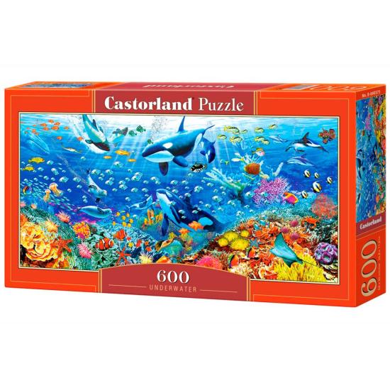 Puzzle Castorland O Mundo Subaquático 600 Peças