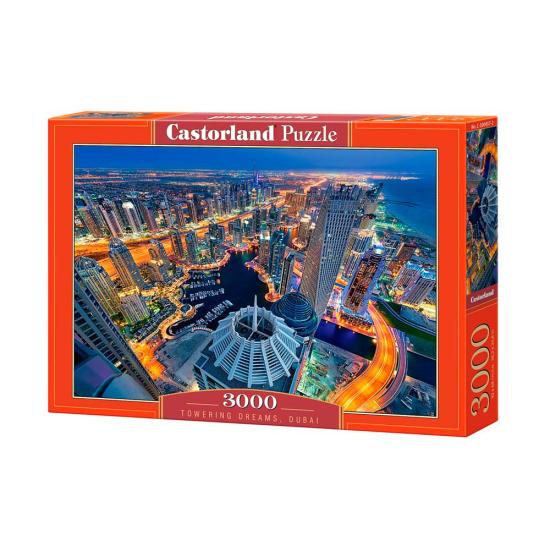Puzzle Castorland Dreams de Dubai Towers 3000 peças Puzzle Castorland Dreams de Dubai Towers 3000 peças