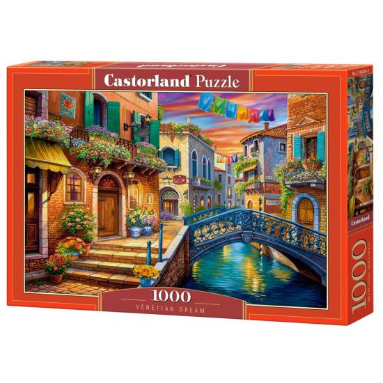 Puzzle Castorland Sonho Veneziano 1000 peças