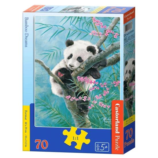 Puzzle Castorland Sonhos de Bambu de 70 Peças