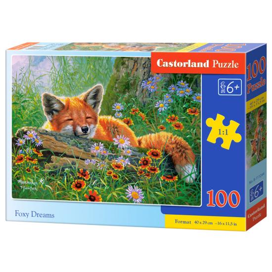 Puzzle Castorland Sonhos de Raposa de 100 Peças