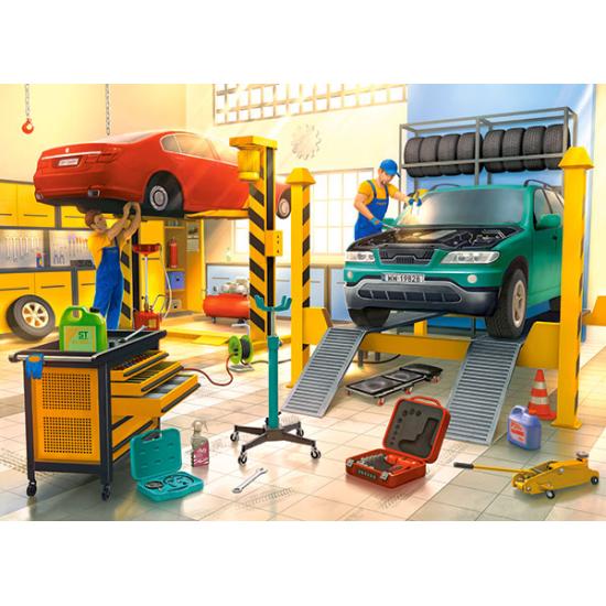 Puzzle Castorland Oficina de Carros 100 Peças Puzzle Castorland Oficina de Carros 100 Peças